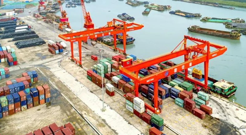 江苏水运各口岸吞吐量稳步回升