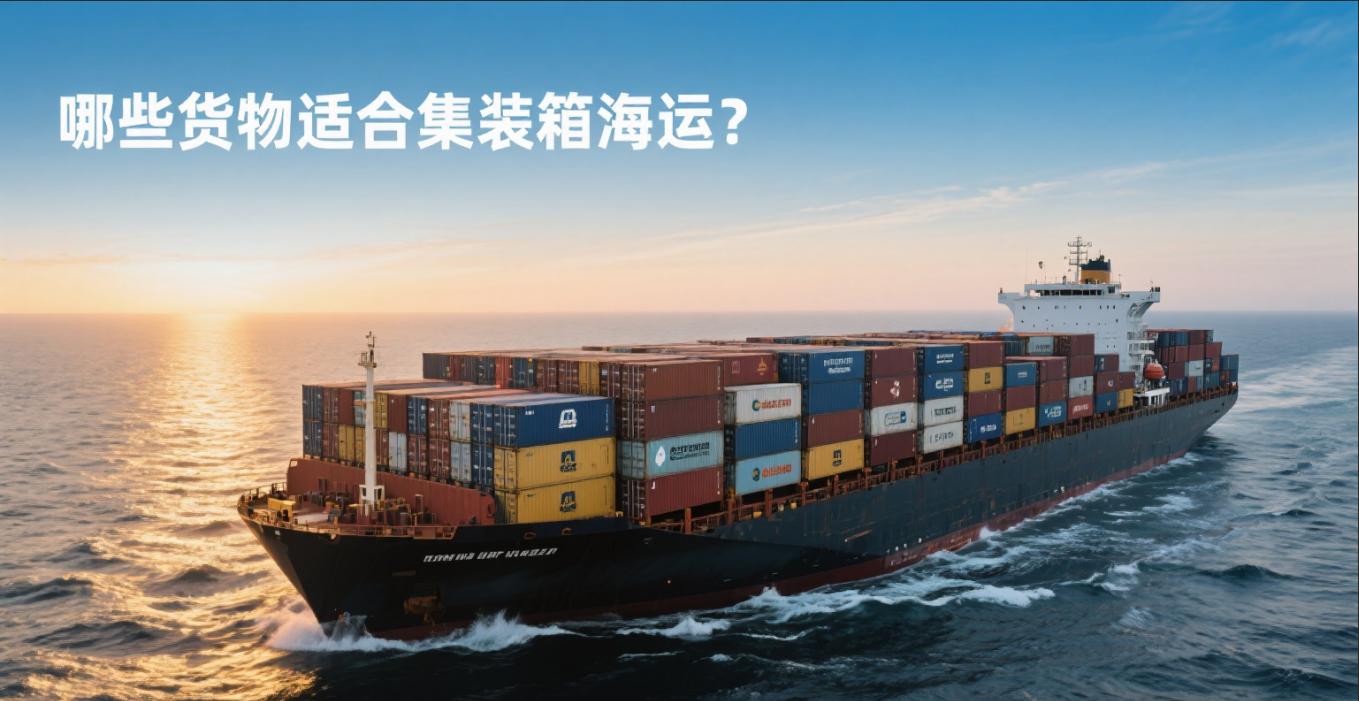 哪些货物适合集装箱海运？？？